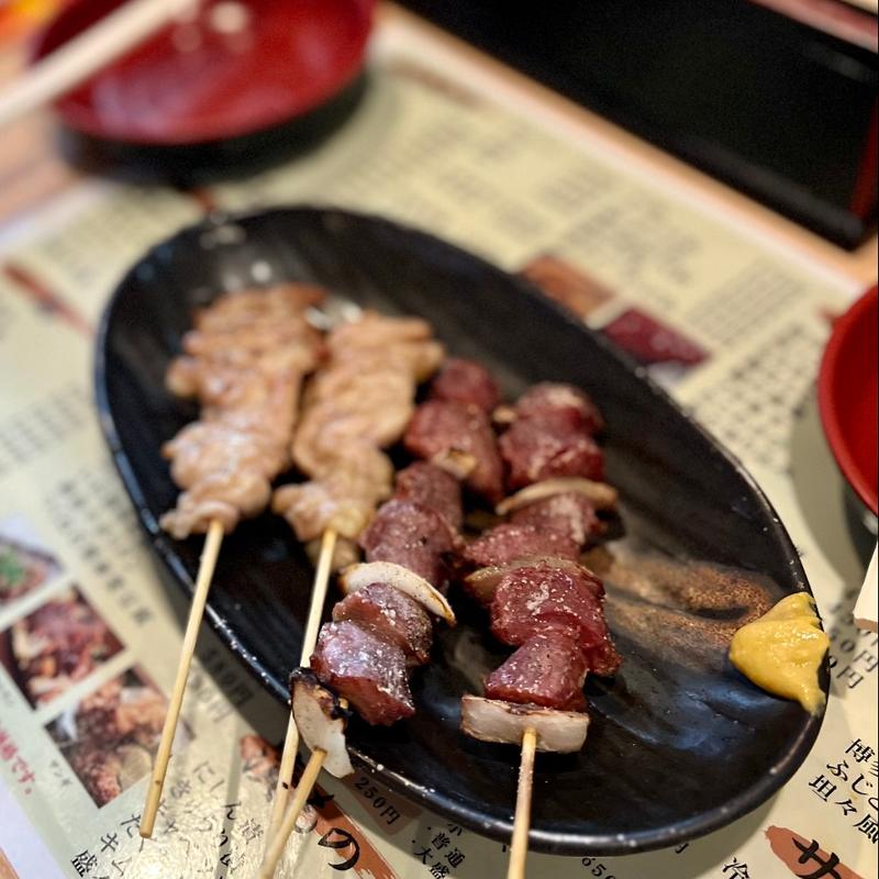 砂肝(炭火焼鳥 ふじとり)