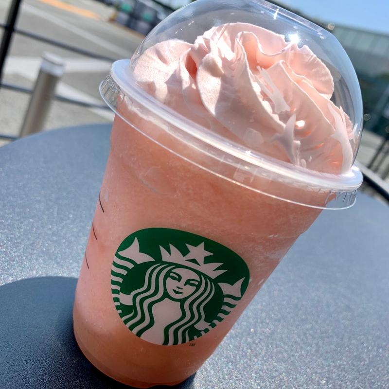 GABURI ピーチ フラペチーノ(スターバックス・コーヒー 浜名湖サービスエリア店 （Starbucks Coffee）)
