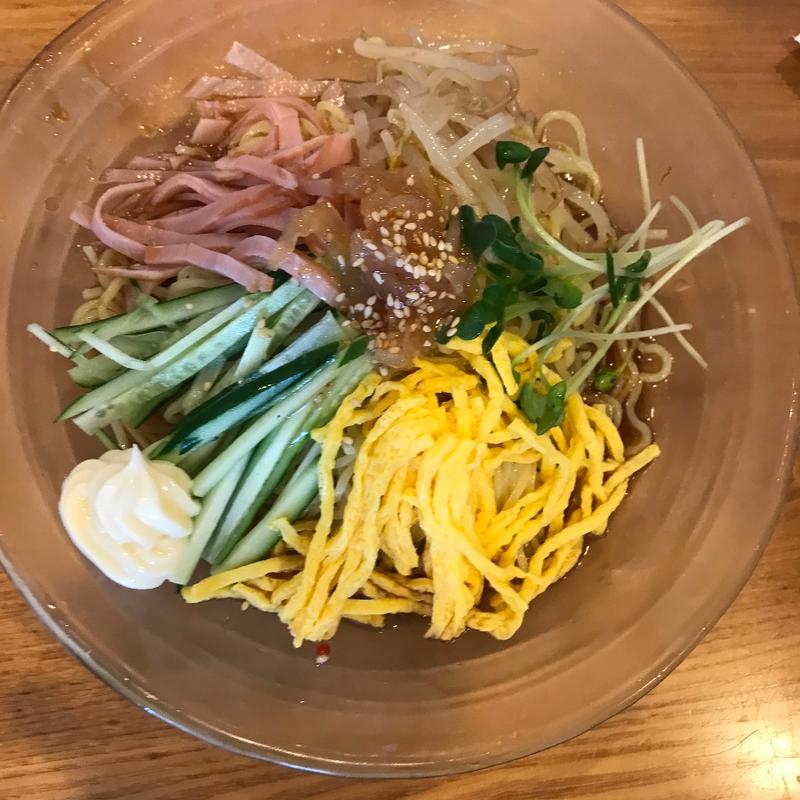 冷麺餃子セット(大阪王将 豊橋前田南店)