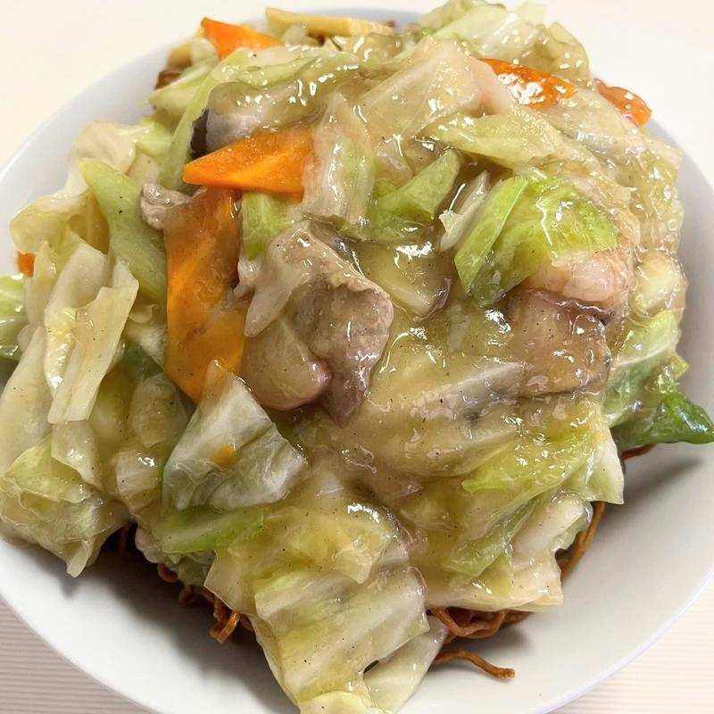 かたやきソバ(ラーメン 華月 )