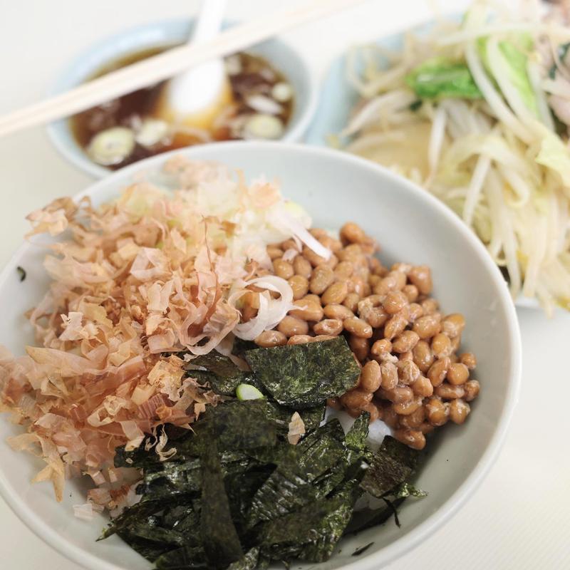 納豆丼(ラーメン 華月 )