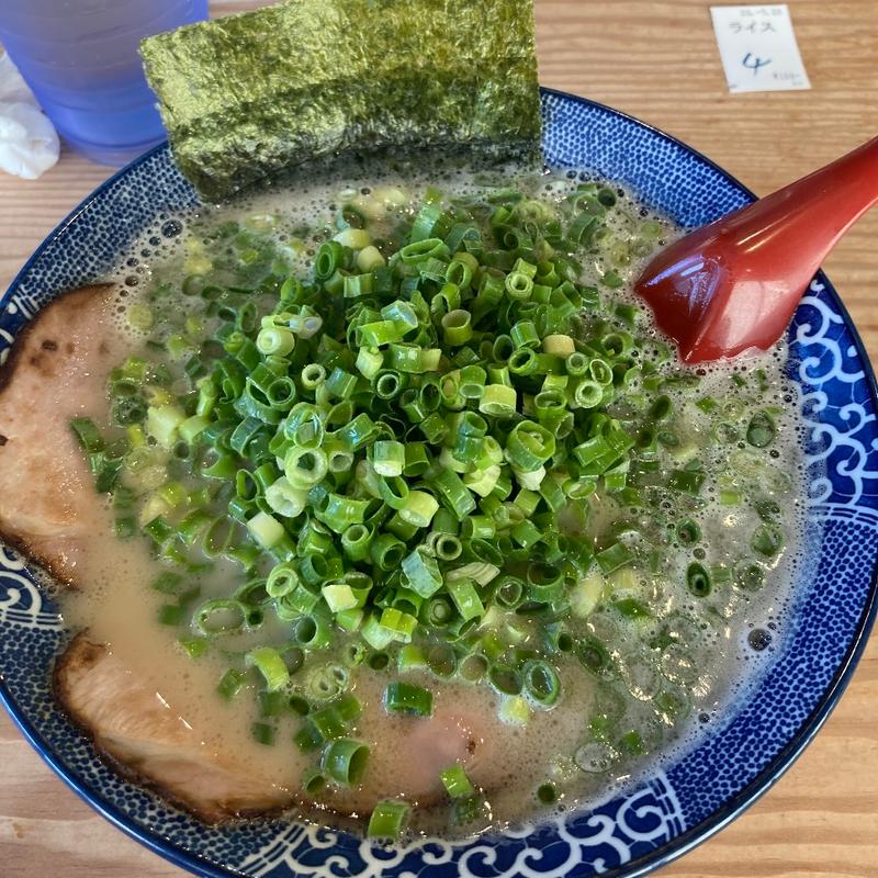 博多とんこつネギトッピング(鶴亀堂 大府店)