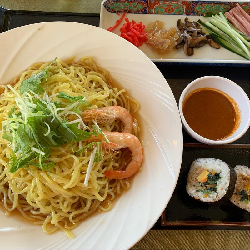 黒酢の冷やし中華(松島チサンカントリーレストラン )