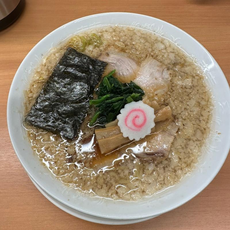背脂ラーメン(越後拉麺はなび)