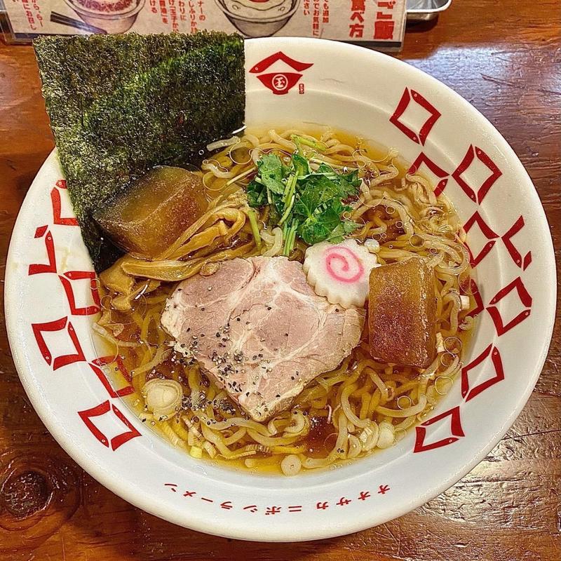 冷やし煮干し(煮干しらーめん 玉五郎 鶴橋店)