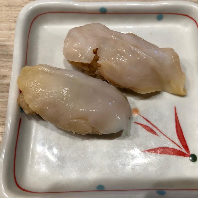 つぶ貝(超速鮮魚寿司 羽田市場 三田駅前店)