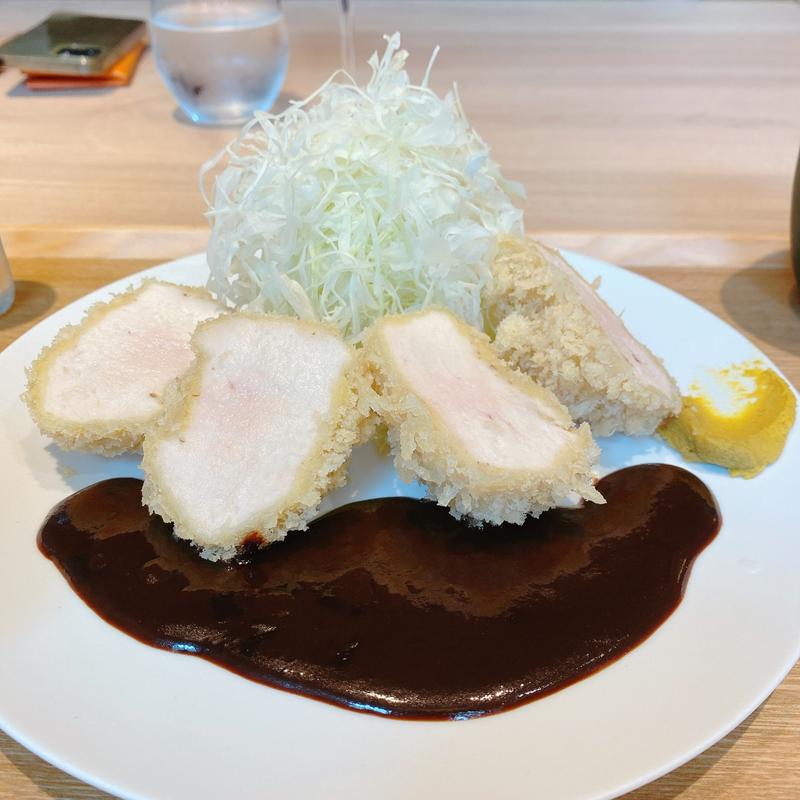 MATUMURAの厳選低温味噌カツレツ(チキンフィレ)(カツレツMATUMURA bis TSURUMA GARDEN)