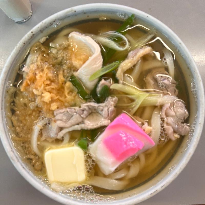 とりバターうどん(久米池うどん )