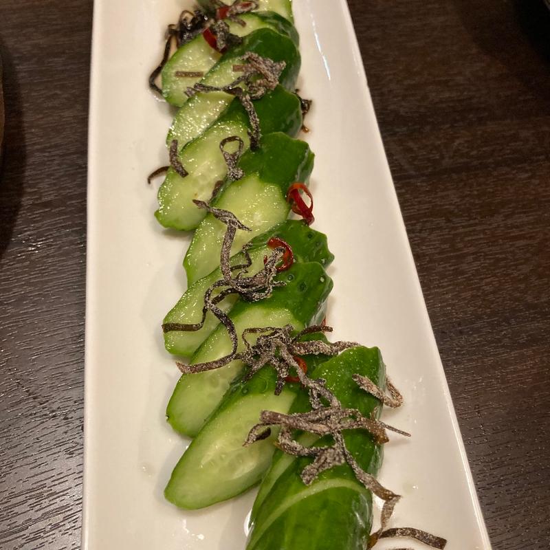 きゅうりの一本漬け(台所料理たまい)