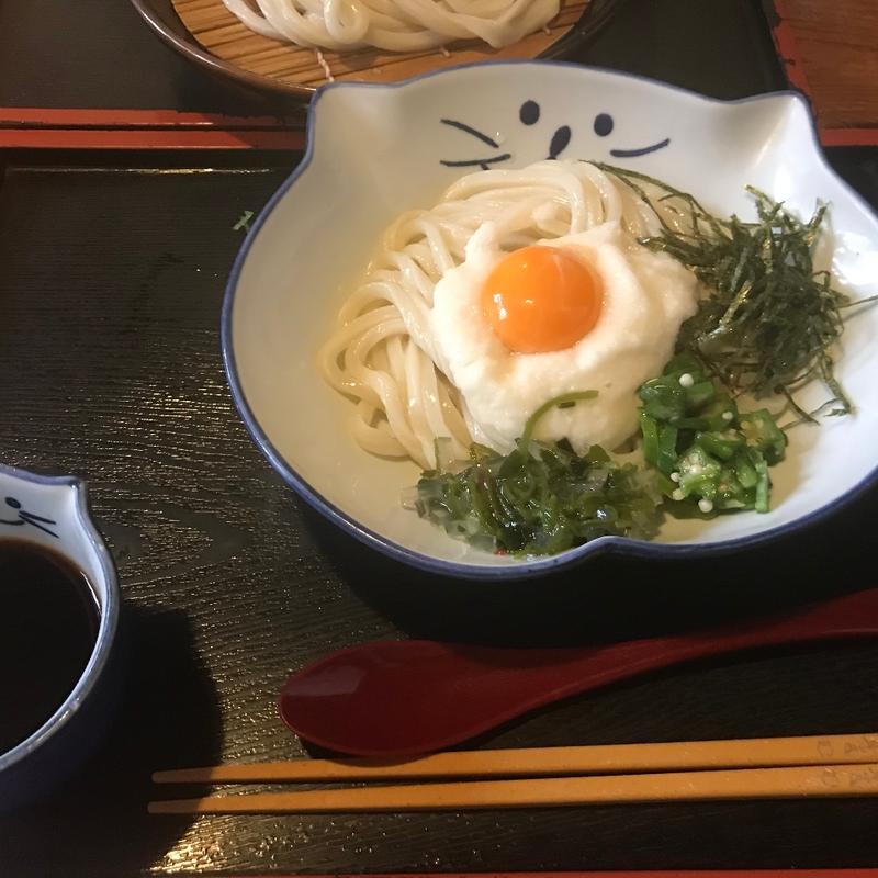 ねばとろぶっかけうどん(のらや 石切店)