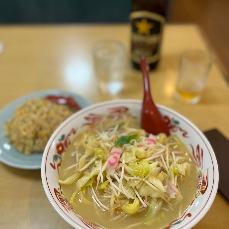 ラーメンチャーハンセット(中国料理 新ほりかわ)