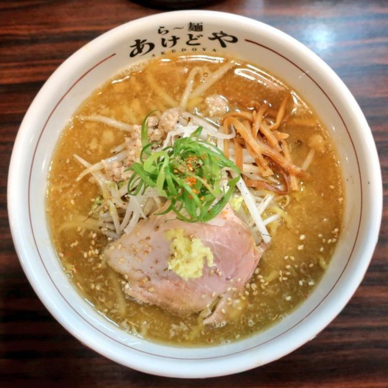 焼味噌ら～麺(らー麺 あけどや )