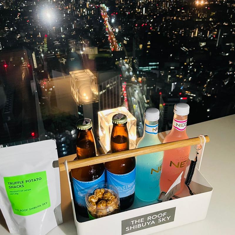 THE ROOF SEAT & 2DRINKS SET (SHIBUYA SKY)