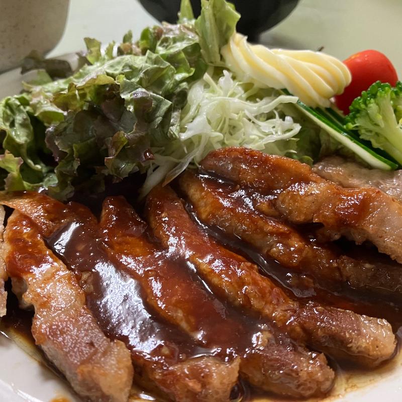 ポークソテー(食堂 筑波(つくば))