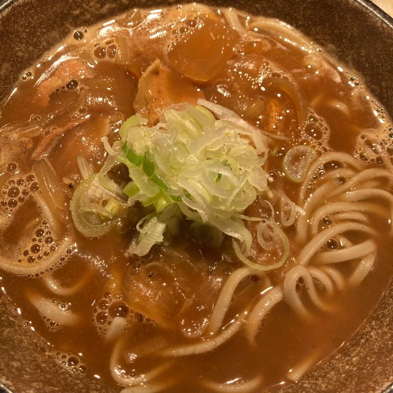 カレー南蛮そば(十割蕎麦 さ竹 恵比寿店)