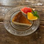 塩キャラメルのチーズケーキ