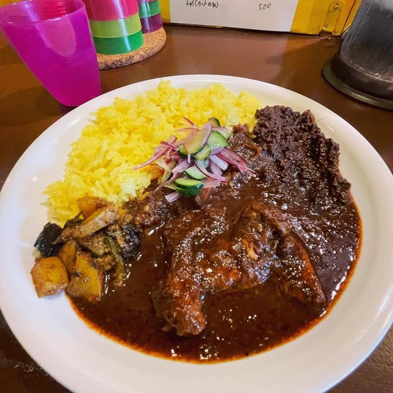 メインプレート B(ガンジーカレー)