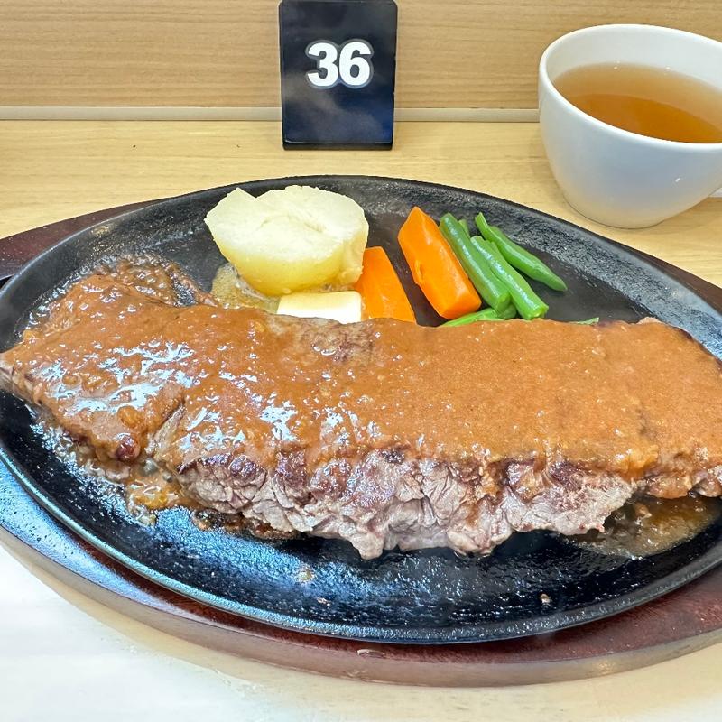 ジャンボステーキ300g(ステーキハウスたわら)