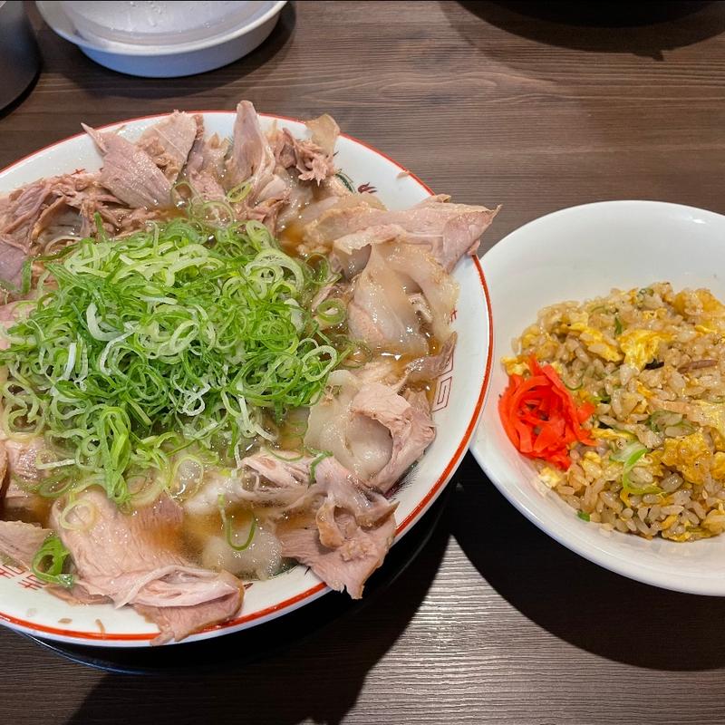 チャーハンセットチャーシュー増(ラーメン あじくん)