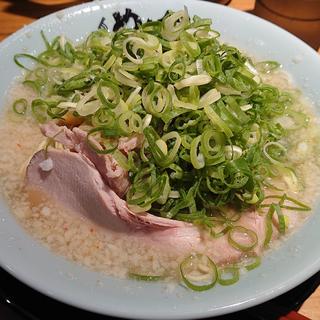 九条ねぎラーメン大盛り(京都拉麺めんくら)