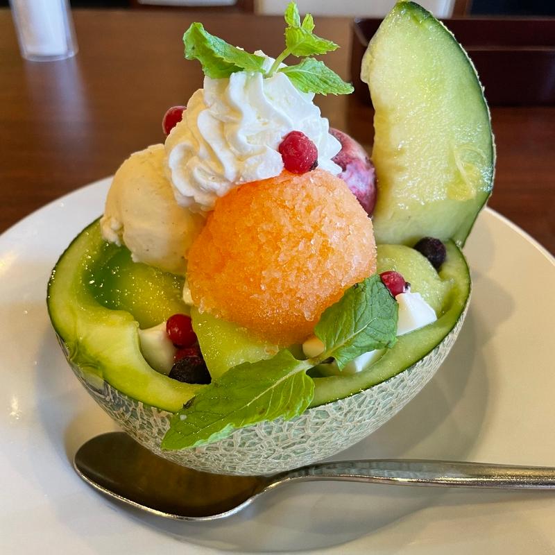 フレッシュメロンボウルパフェ(ロイヤルホスト 御器所店 （Royal Host）)