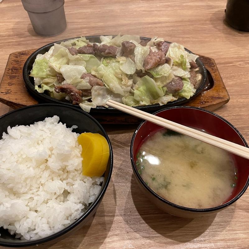 焼肉1人半前(びっくり亭本家 本店)