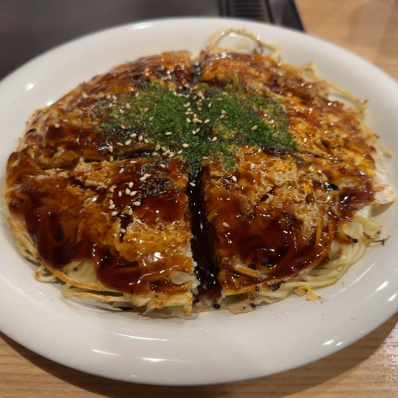 肉玉そば(お好み焼き・鉄板焼き そり家 八丁堀本店)