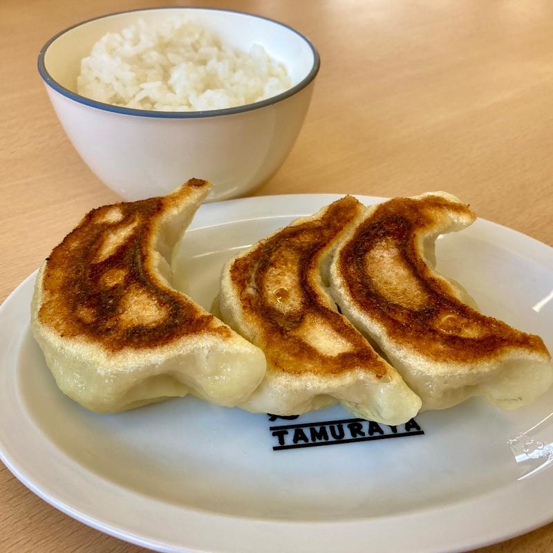 餃子小ライス(青竹手打ちラーメン田村屋)