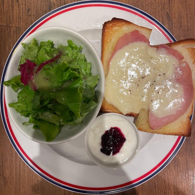 ハムチーズトーストセット(PRONTO 高円寺南口店)