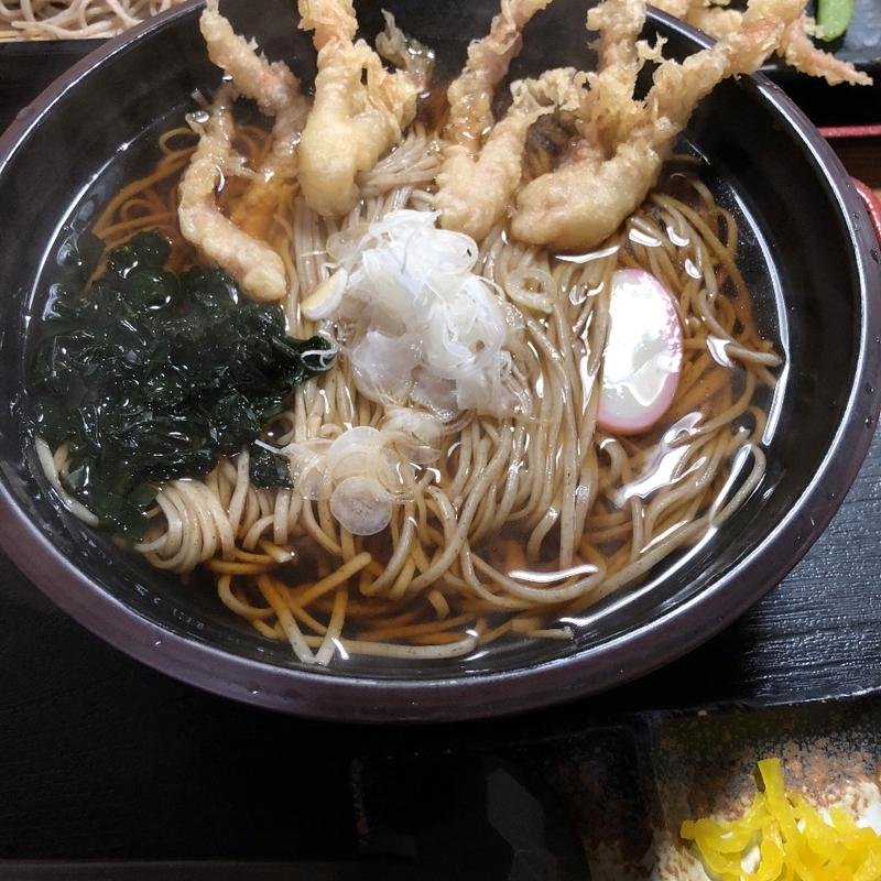 ゲソ天そば(こぶ原)