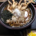 ゲソ天そば