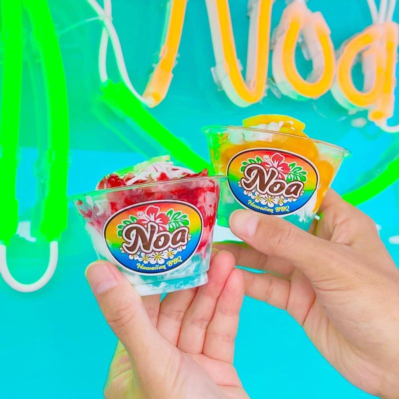 冷凍トロピカルアイス(Hawaiian BBQ Noa（ハワイアン バーベキュー ノア）)