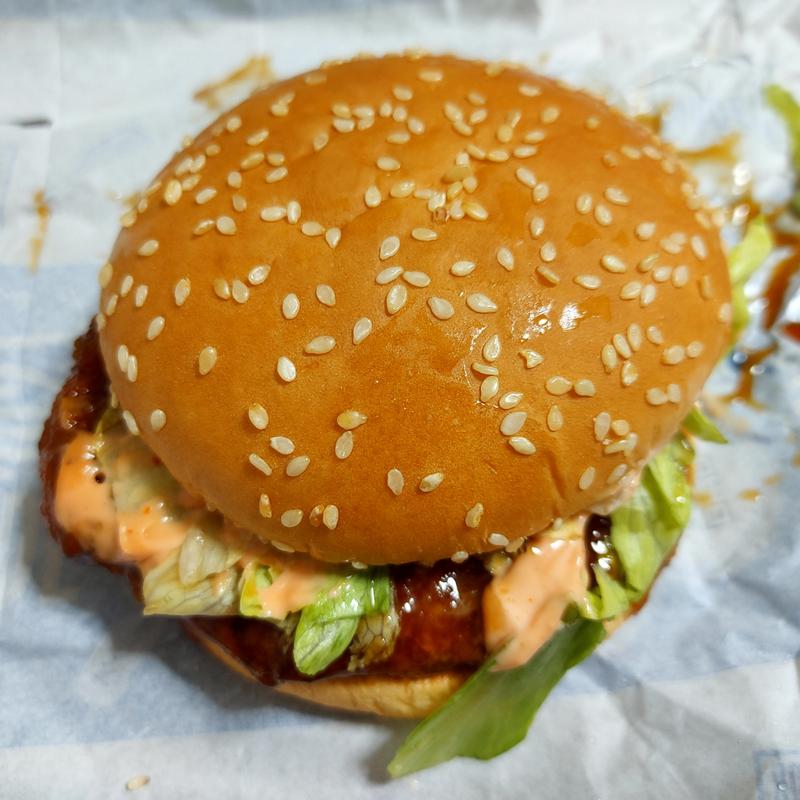 博多明太てりやきチキン(マクドナルド 下総中山駅前店)