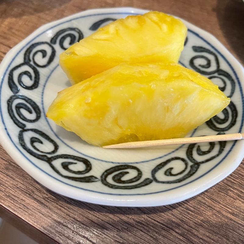 デザート（あおい刺身定食）(あおい食堂 広島 居酒屋)