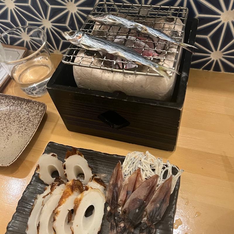 七輪焼きセット(十香 立呑和バル)