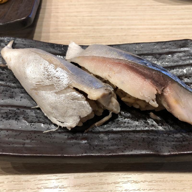 金華さば(超速鮮魚寿司 羽田市場 三田駅前店)