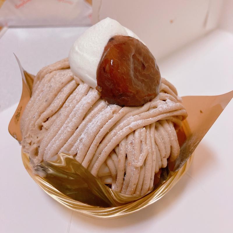 和栗のモンブラン(銀座コージーコーナー 新所沢店)