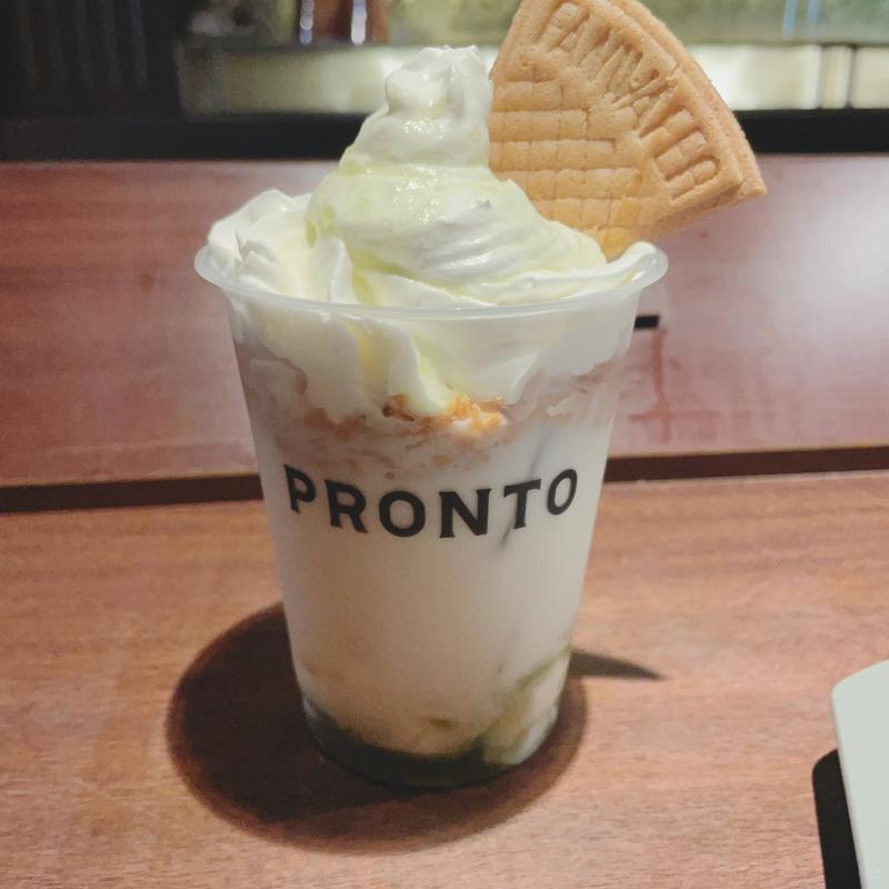 メロンパフェラテ(PRONTO (プロント) 新梅田食道街店)