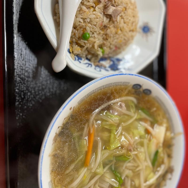 半チャーハン(大沼飯店)