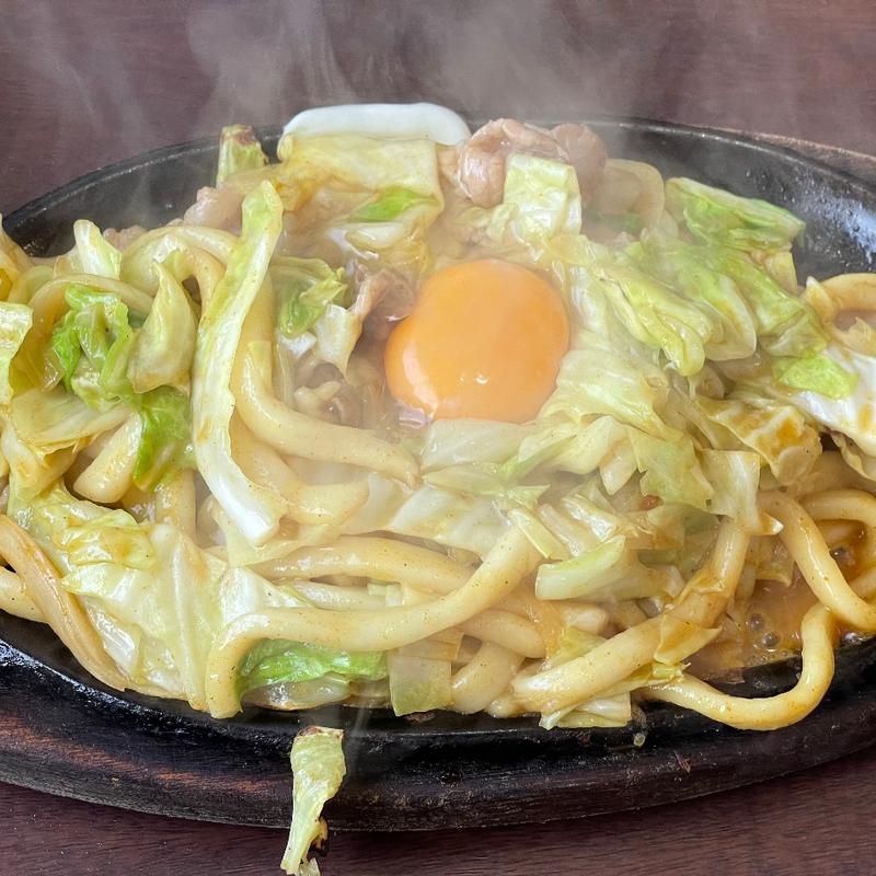 カレー焼きうどん(上州屋)