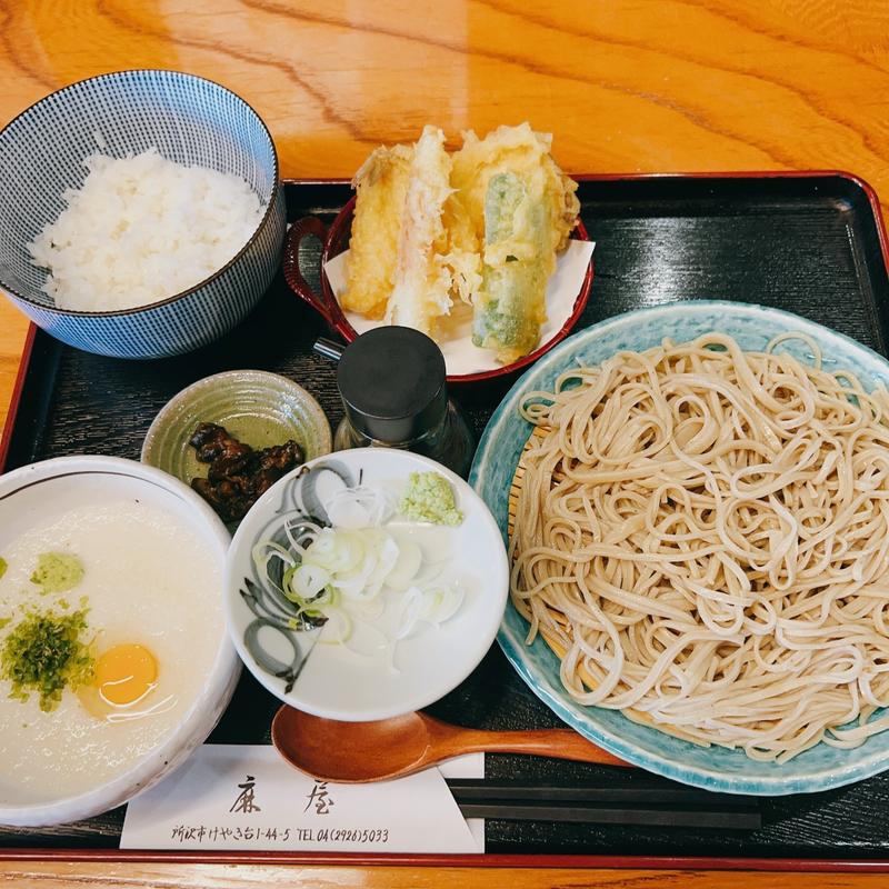 とろろご飯セット（ランチメニュー）(麻屋)