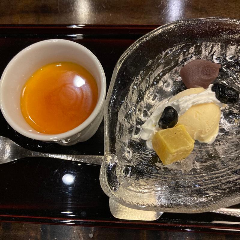 よし邑プリンとアイスクリーム(よし邑)