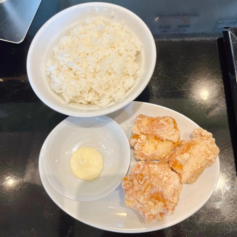 からあげセット(湯菜坊)