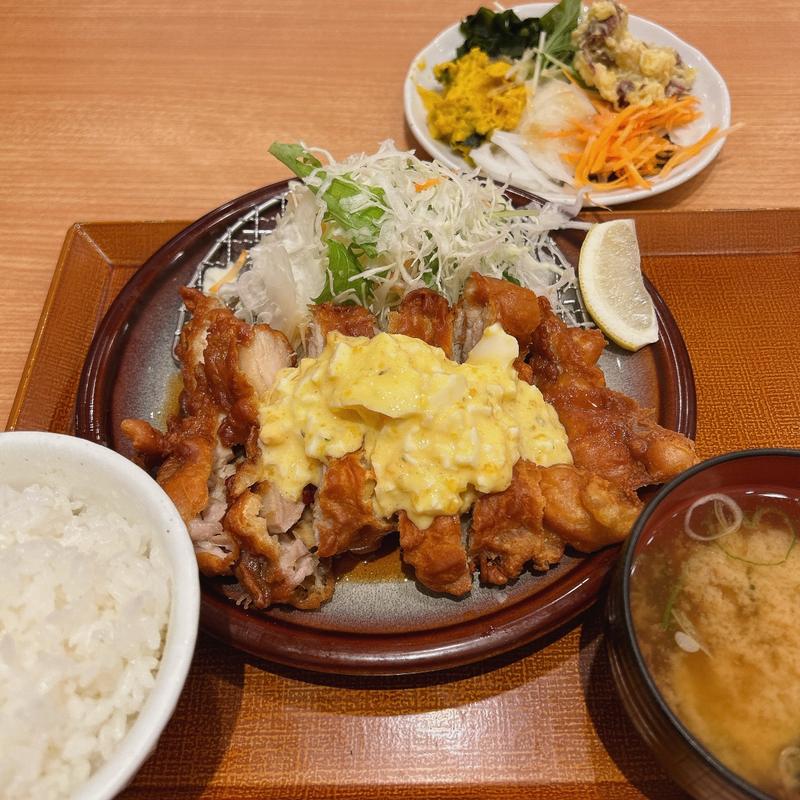 超熟タルタル✖️チキン南蛮定食(菜々家 ララガーデン長町店)