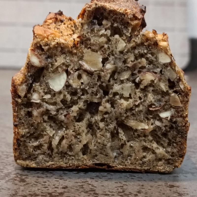 赤米と桜と小豆(薪窯nanana)