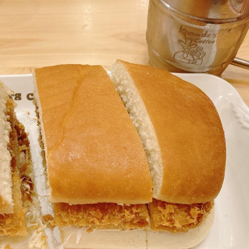 カツカリーパン(コメダ珈琲店 イオンモール川口店)