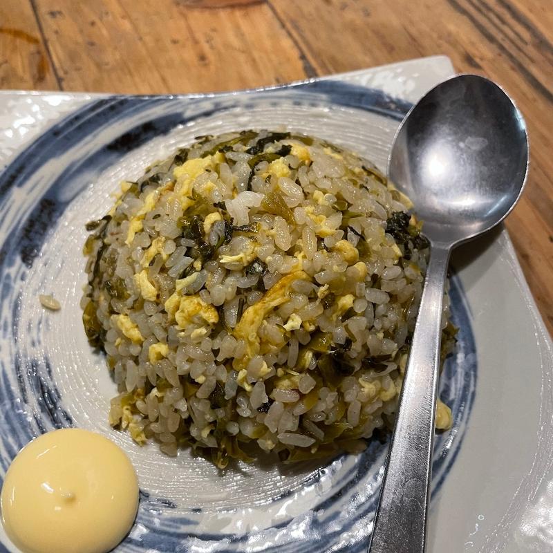 たかなチャーハン(大砲ラーメン 小郡店)