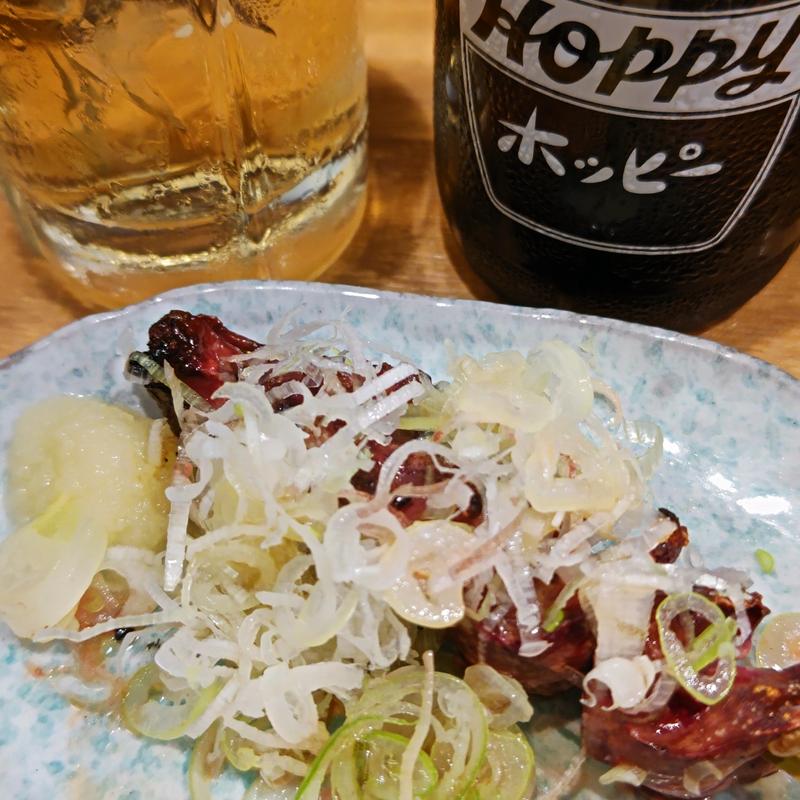 鶏葱レバー(アカマル屋 川崎東口店)