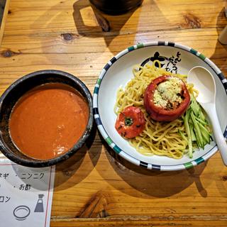 まるごとトマトの冷やしつけ麺(七志 港南台バーズ店)