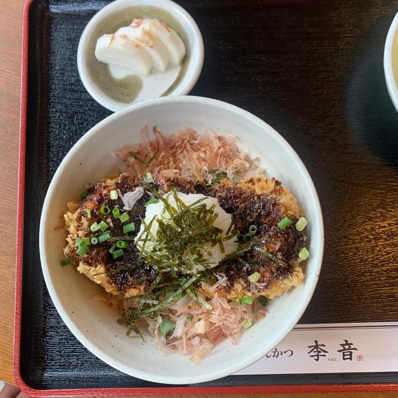 ヒレカツ丼(梅)(とんかつ李音)
